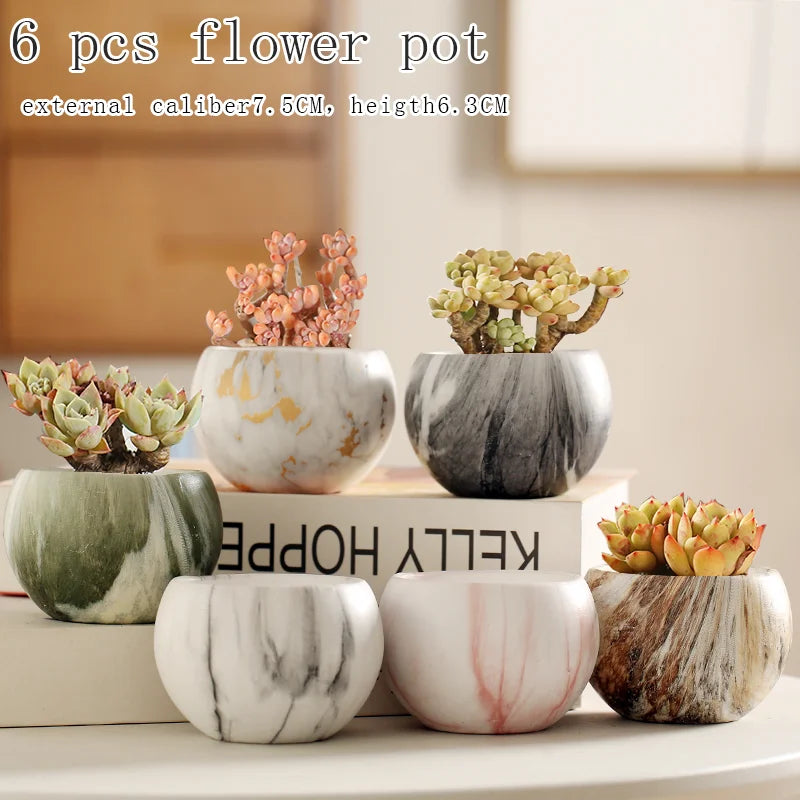 LuméPot indoor ceramic planter naturel
