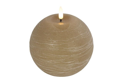 LuméKaars LED Sfeerkaars Beige