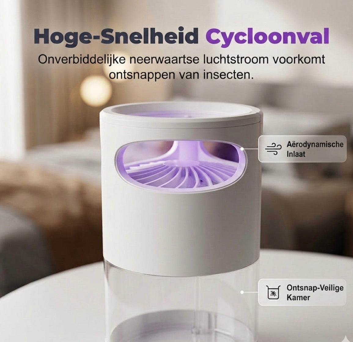 LuméBuzz — UV Muggenlamp Geruisloos & Chemievrij