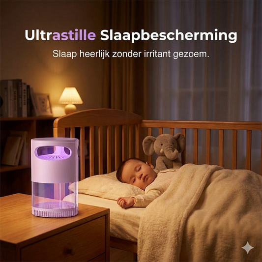 LuméBuzz — UV Muggenlamp Geruisloos & Chemievrij