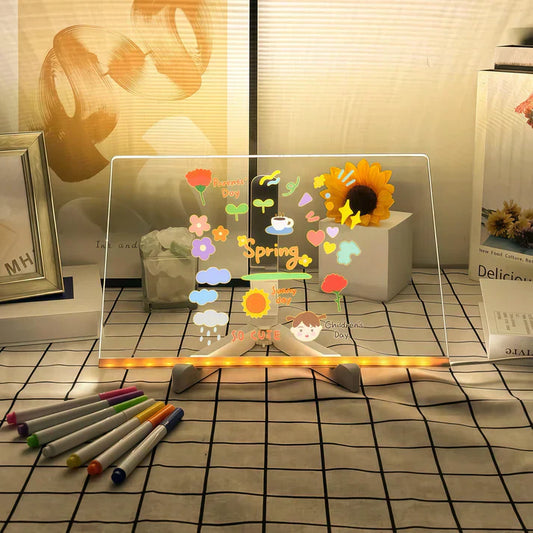 LED Lichtbord A4 Schrijfbord