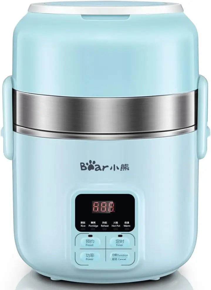 LuméLunch heated lunch box blauw 2L