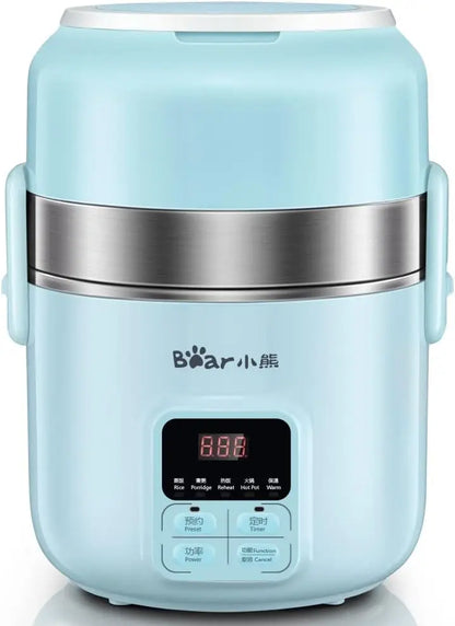 LuméLunch heated lunch box blauw 2L