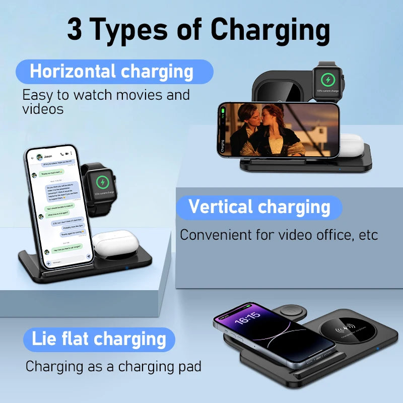 LuméCharge wireless charger iPhone Apple Watch AirPods