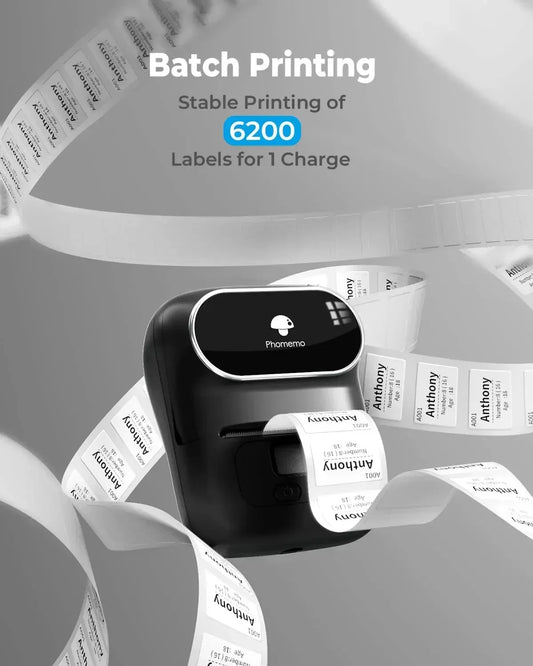 LuméPrint mini thermische bluetooth printer wit