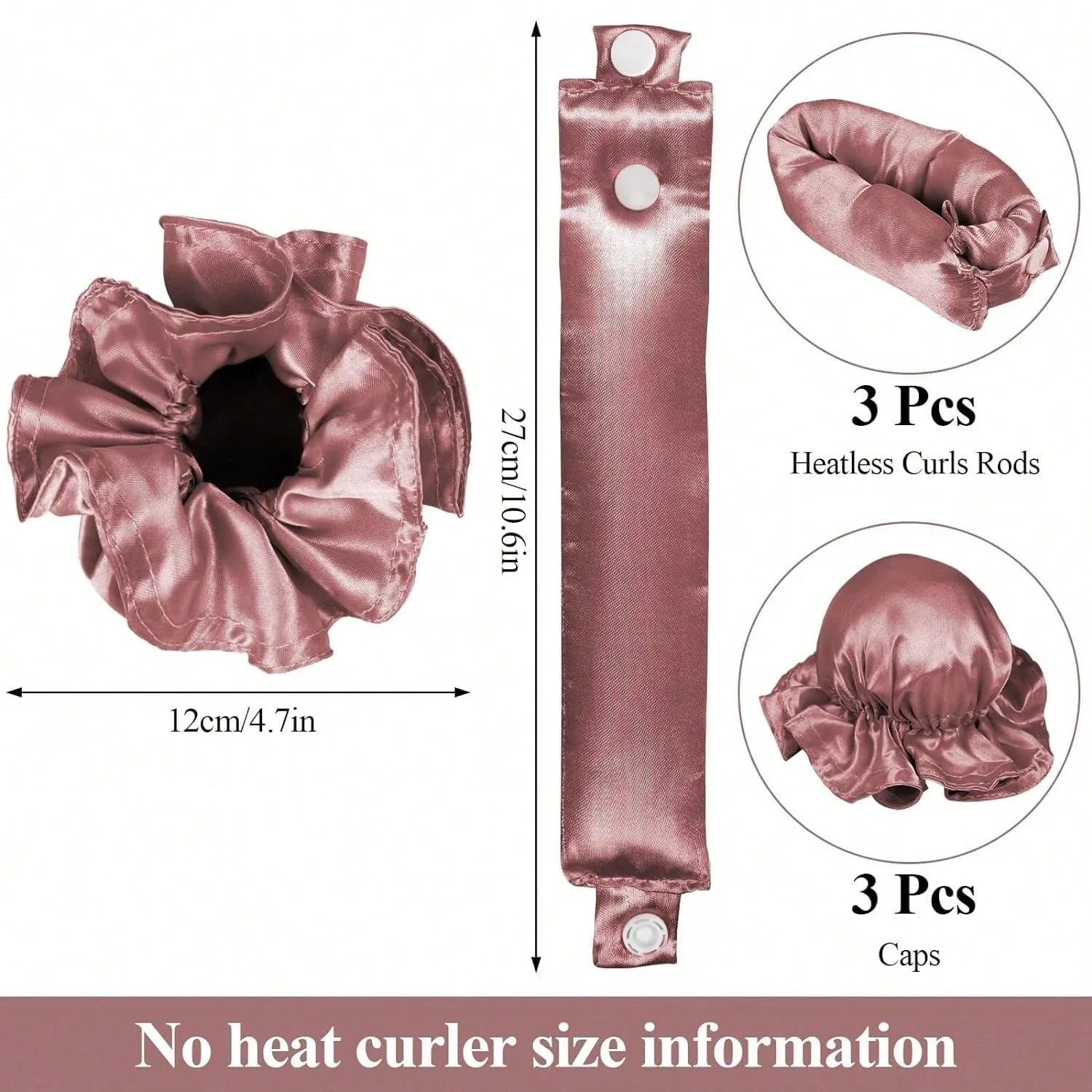 LuméCurl satin curling rod resultaat