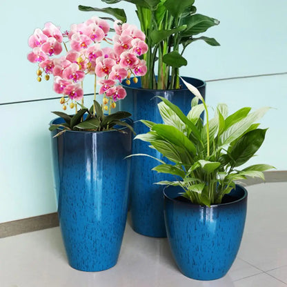 LuméPot keramiek bloempot terracotta set